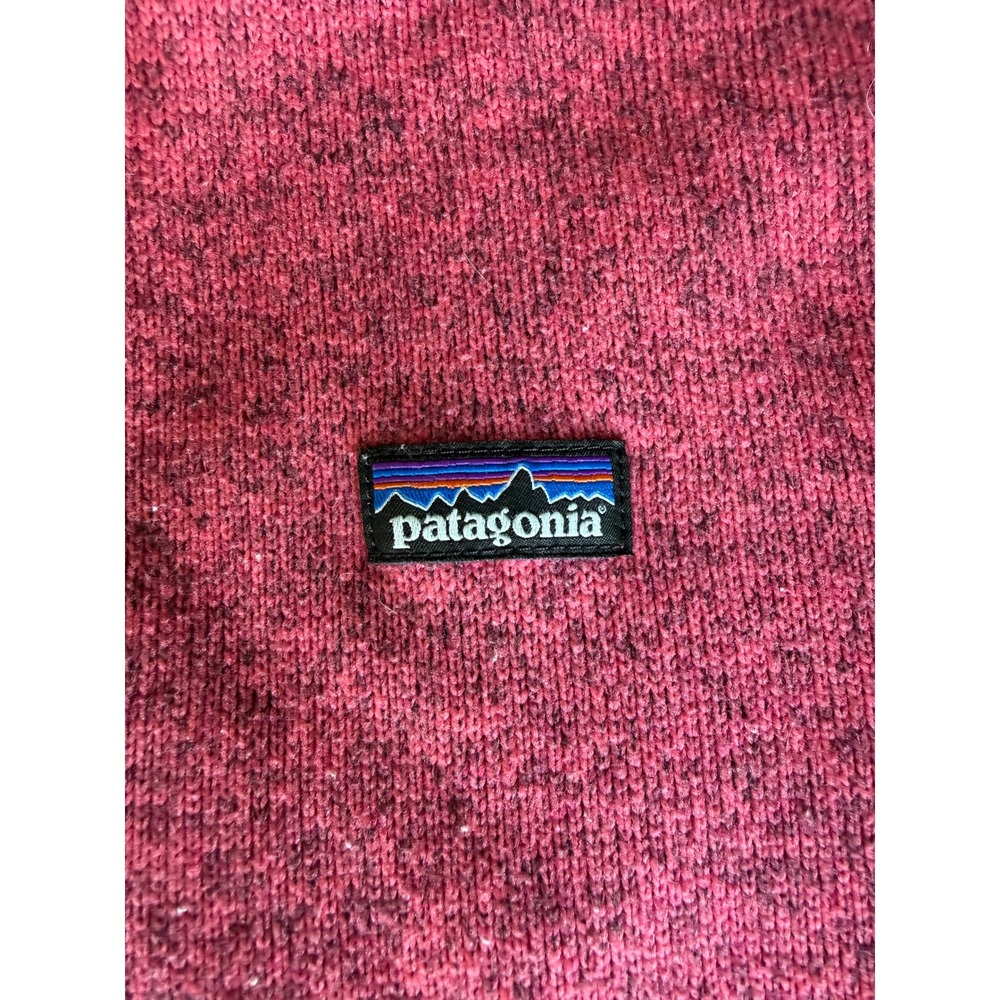 Patagonia Better Sweater Womens Small Pink 1/4 Zip Fleece Pullover Young Life - Picture 5 of 13